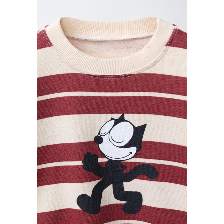 ТОЛСТОВКА В ПОЛОСКУ FELIX THE CAT ©