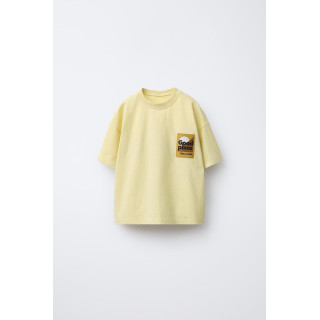 ФУТБОЛКА С НАШИВКОЙ И ПРИНТОМ