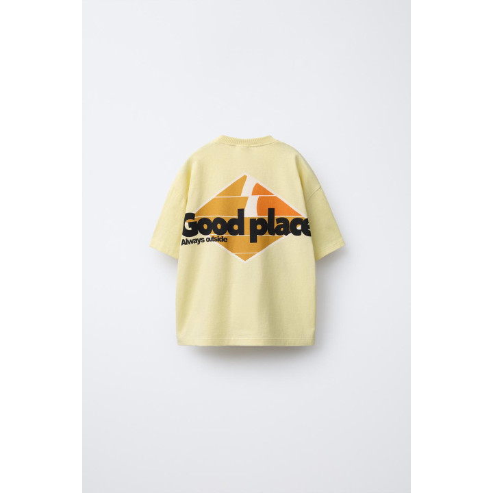 ФУТБОЛКА С НАШИВКОЙ И ПРИНТОМ