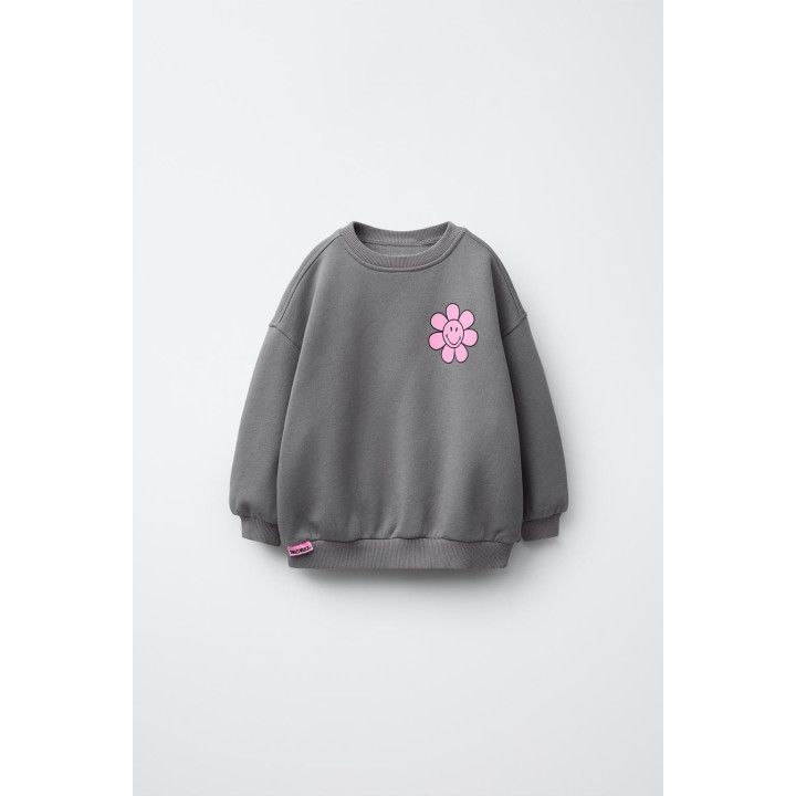 ТОЛСТОВКА С ЦВЕТОЧНЫМ ПРИНТОМ SMILEYWORLD ®