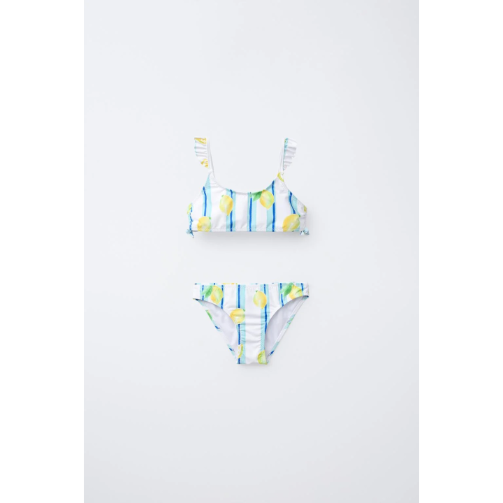 Купальник 6-14 лет / лимонный