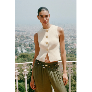 ТРИКОТАЖНЫЙ ЖИЛЕТ