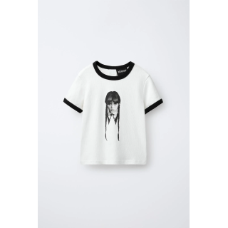 Футболка с ребристой текстурой wednesday ©