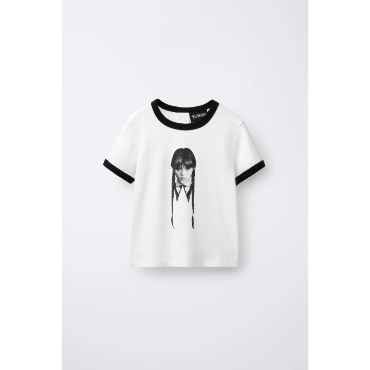 Футболка с ребристой текстурой wednesday ©