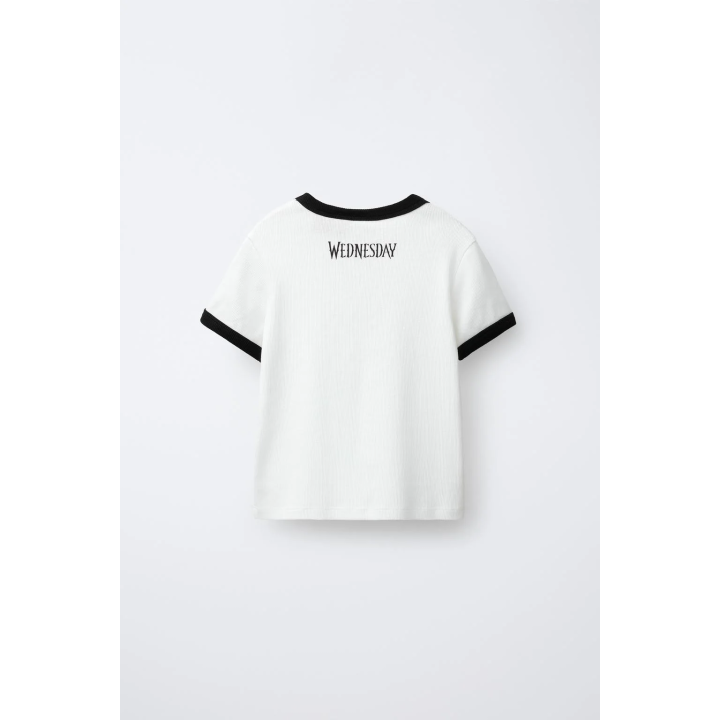 Футболка с ребристой текстурой wednesday ©