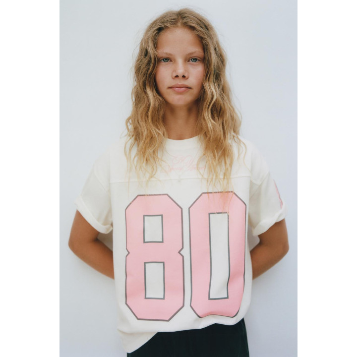 ФУТБОЛКА С ПРИНТОМ «ЦИФРА»