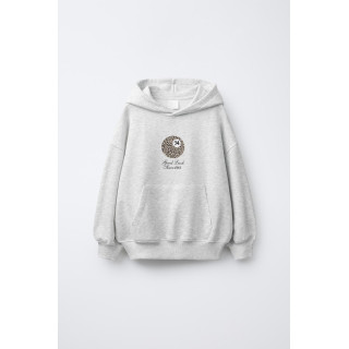 ХУДИ С КАПЮШОНОМ И ПРИНТОМ «БИЛЬЯРДНЫЙ ШАР»