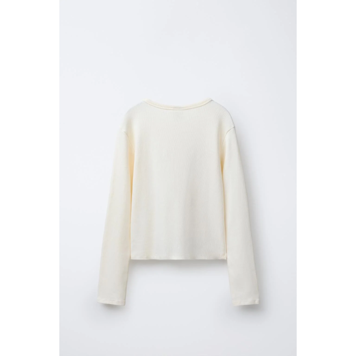 ФУТБОЛКА В РУБЧИК С СЕРДЦАМИ И ТЕКСТОМ