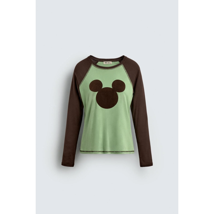 ФУТБОЛКА С СИЛУЭТОМ МИККИ МАУСА HARRY LAMBERT FOR ZARA X DISNEY