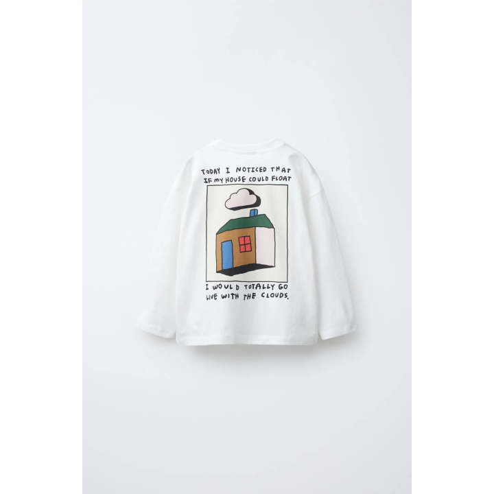 ФУТБОЛКА С НАШИВКОЙ «ДОМИК»