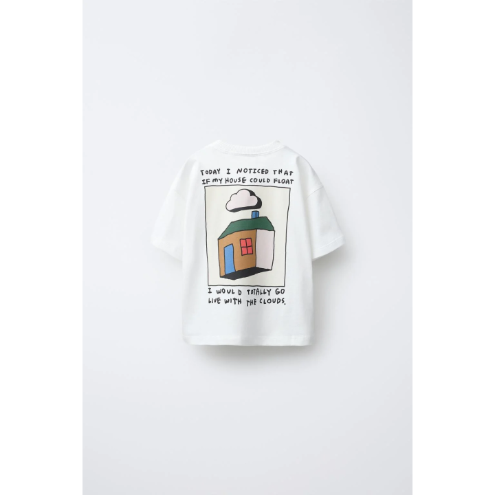 ФУТБОЛКА С НАШИВКОЙ «ДОМИК»