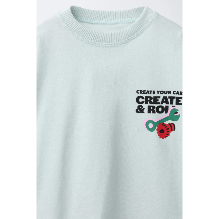 ФУТБОЛКА С ПРИНТОМ АВТОМОБИЛЯ