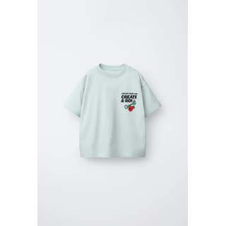 ФУТБОЛКА С ПРИНТОМ АВТОМОБИЛЯ