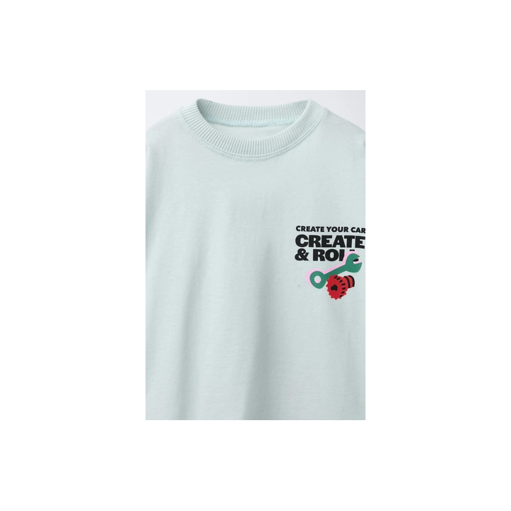 ФУТБОЛКА С ПРИНТОМ АВТОМОБИЛЯ