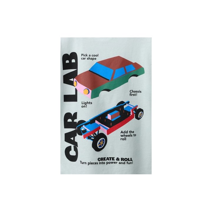 ФУТБОЛКА С ПРИНТОМ АВТОМОБИЛЯ