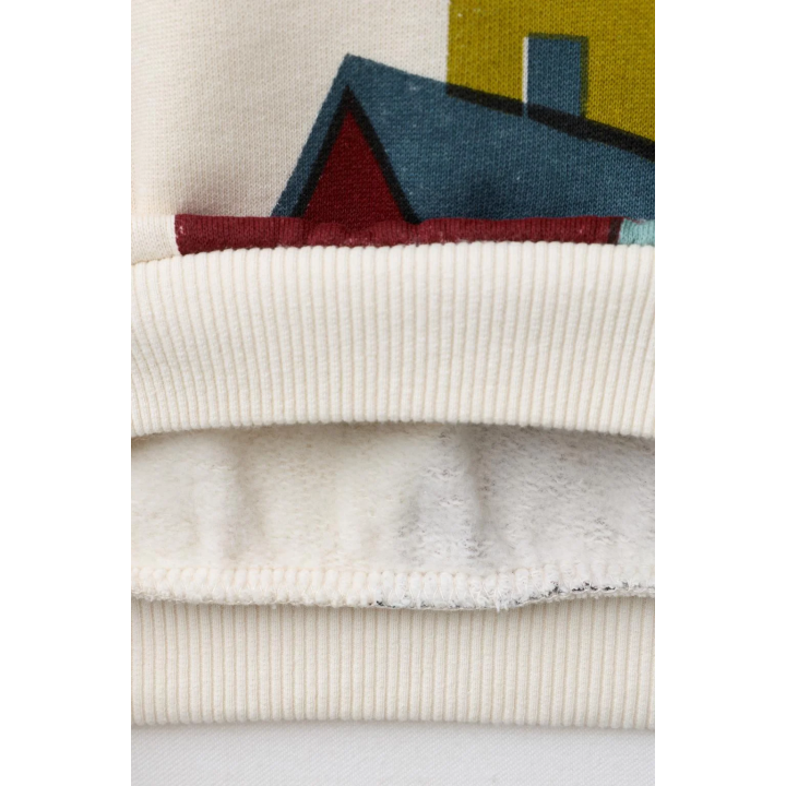 ТОЛСТОВКА С ПРИНТОМ «ДОМА»