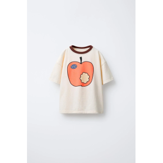 ФУТБОЛКА С ПРИНТОМ «ЯБЛОКО»