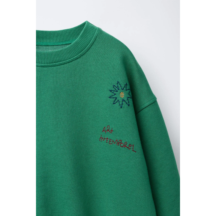 ТОЛСТОВКА С ВЫШИВКОЙ