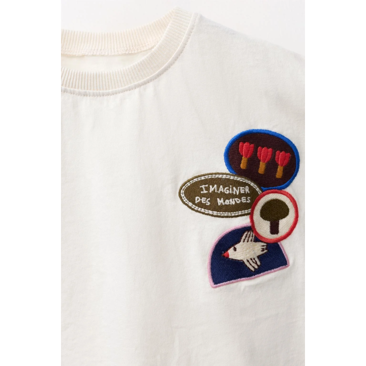 ФУТБОЛКА С ВЫШИВКОЙ