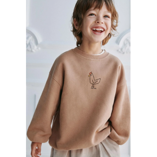 ТОЛСТОВКА С ВЫШИВКОЙ ПЕТУХА