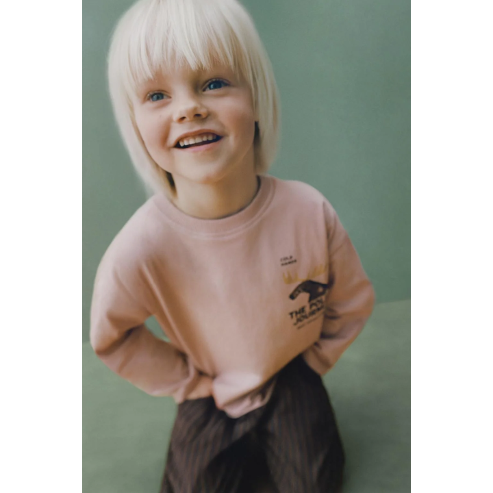 ЛОНГСЛИВ С ПРИНТОМ «ГОРЫ»