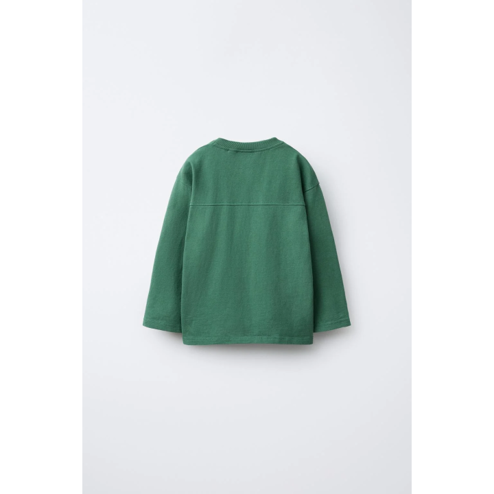 ЛОНГСЛИВ С ВЫШИВКОЙ «МЕДВЕДЬ»