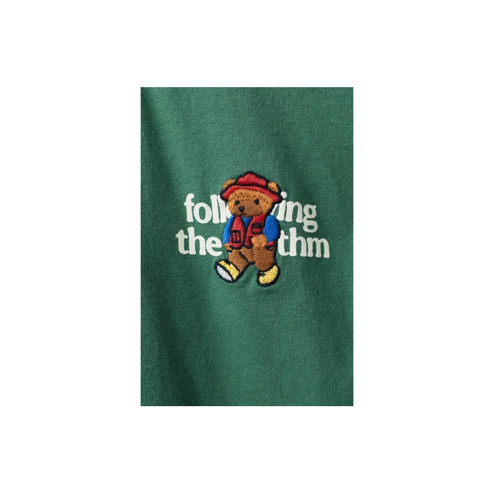 ФУТБОЛКА С ВЫШИТЫМ МЕДВЕДЕМ