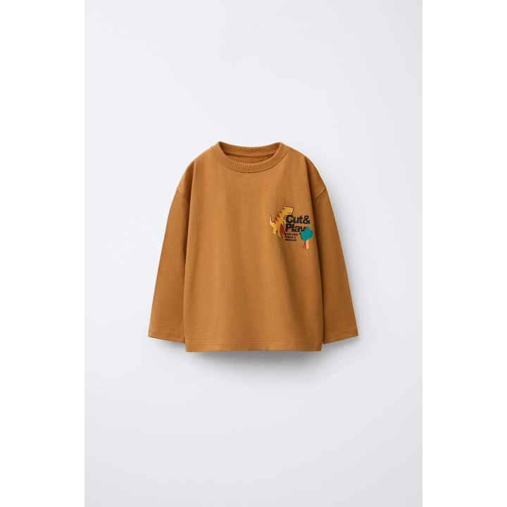 Футболка с принтом динозавра