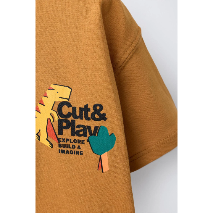 ФУТБОЛКА С ПРИНТОМ ДИНОЗАВРОВ