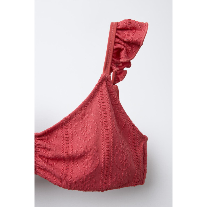 Детский купальник 6-14 лет/ бикини с завышенной талией