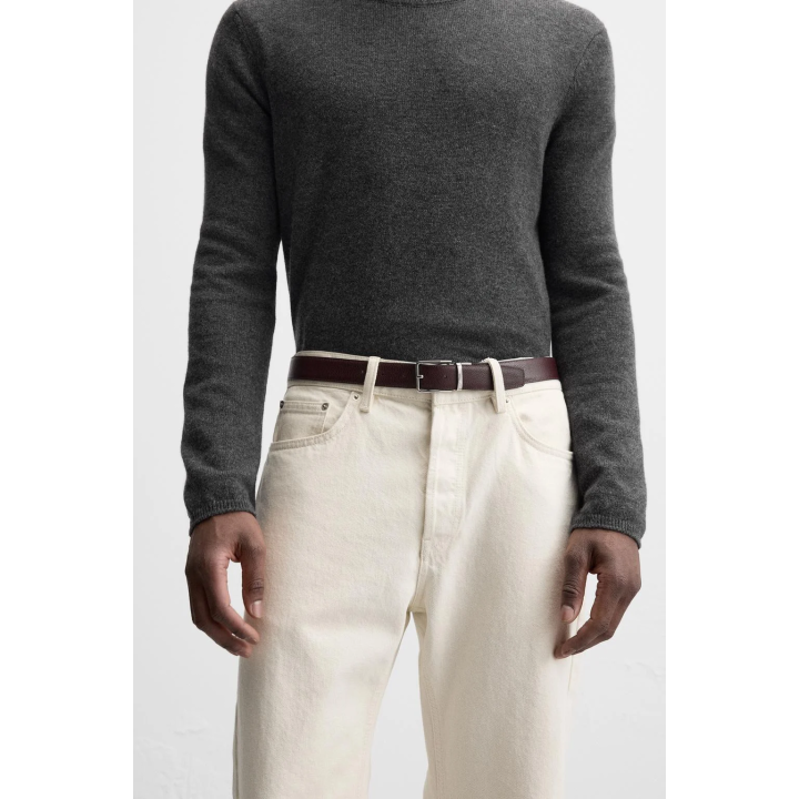 ДВУСТОРОННИЙ КОНТРАСТНЫЙ РЕМЕНЬ ИЗ КОЖИ