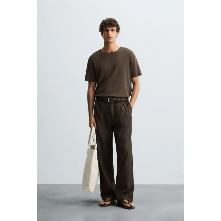 ХЛОПКОВАЯ ФУТБОЛКА С ТЕКСТУРОЙ