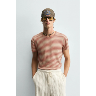 ЖАККАРДОВАЯ ФУТБОЛКА В ПОЛОСКУ