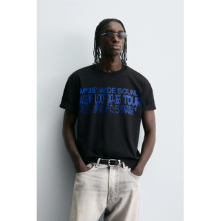 ФУТБОЛКА С ГРАФИЧЕСКИМ ТЕКСТОМ