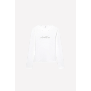 Футболка с вышитым логотипом из страз ludovic de saint sernin x zara