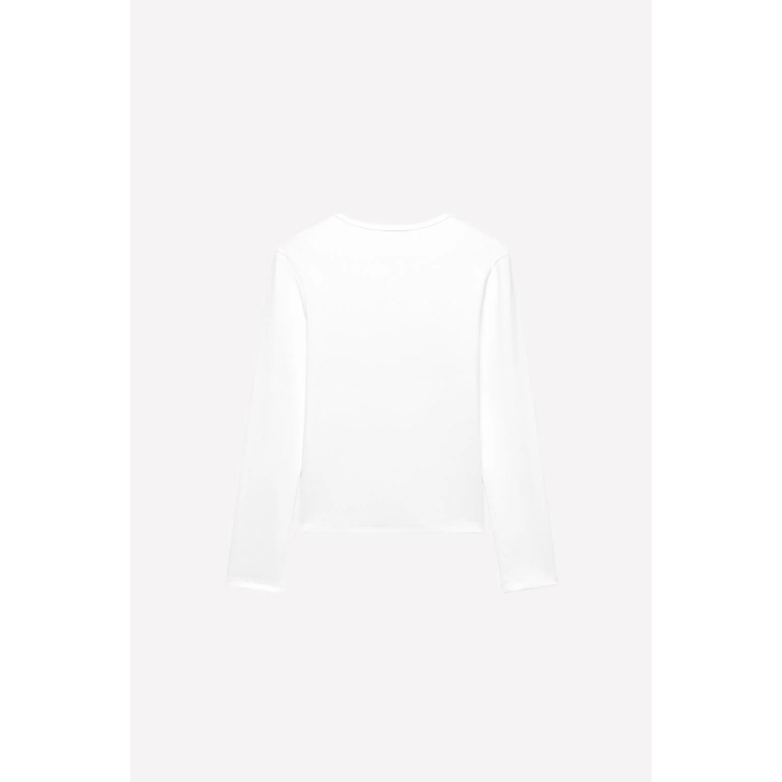 Футболка с вышитым логотипом из страз ludovic de saint sernin x zara