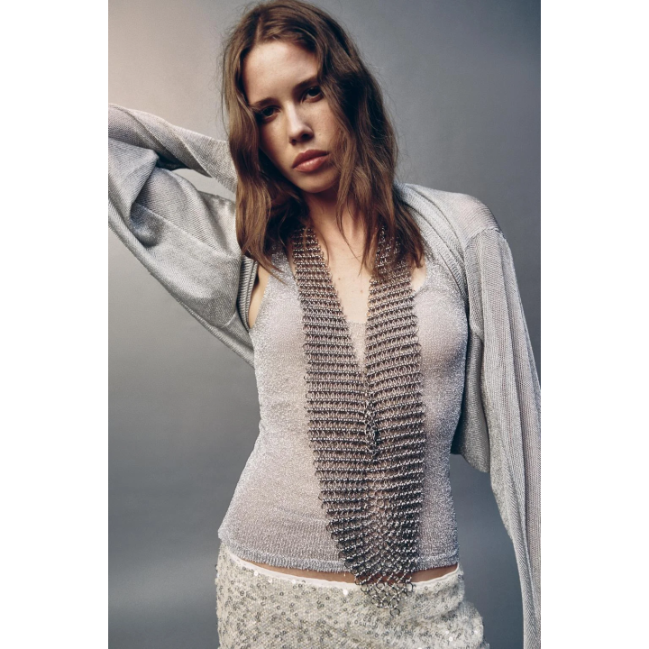 ТОП НА БРЕТЕЛЯХ С ЛЮРЕКСОМ