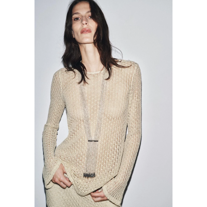 Туника с металлической нитью