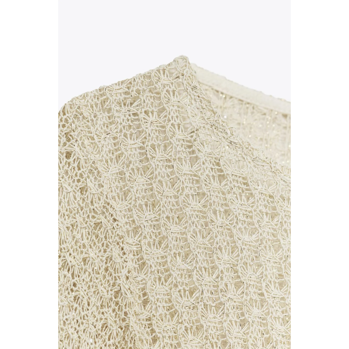 Туника с металлической нитью