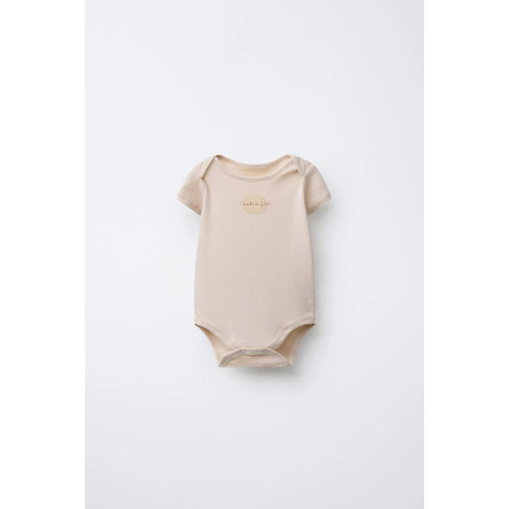 НАБОР ИЗ ПЯТИ БОДИ С ПРИНТОМ ПЕЧЕНЬЯ