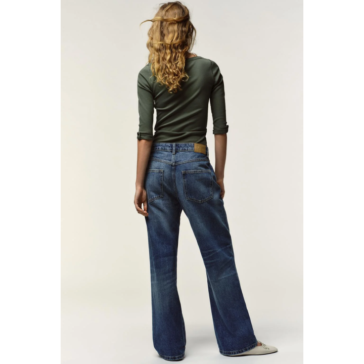 ФУТБОЛКА В РУБЧИК С ПУГОВИЦАМИ