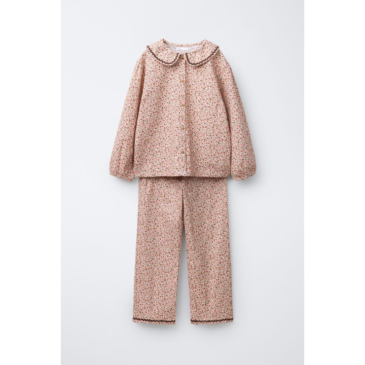 6-14 ЛЕТ/ПИЖАМА «ЦВЕТЫ И КРУЖЕВО»