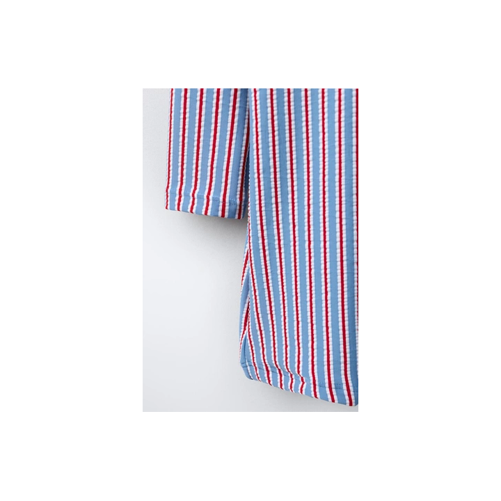 1-6 ЛЕТ/КУПАЛЬНИК С ПОЛОСАТЫМ КОМБИНЕЗОНОМ