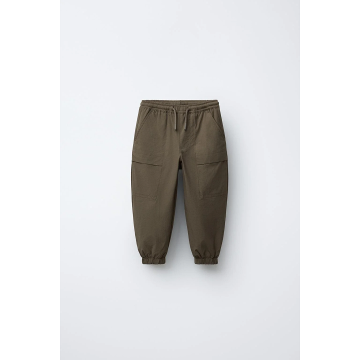 БРЮКИ-ДЖОГГЕРЫ ИЗ ВЫСОКОТЕХНОЛОГИЧНОЙ ТКАНИ