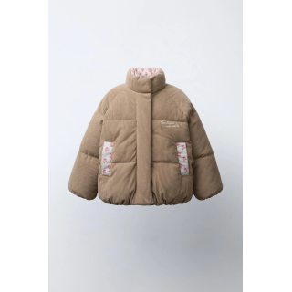 СТЕГАНАЯ КУРТКА ИЗ ВЕЛЬВЕТА В СТИЛЕ ПЭЧВОРК