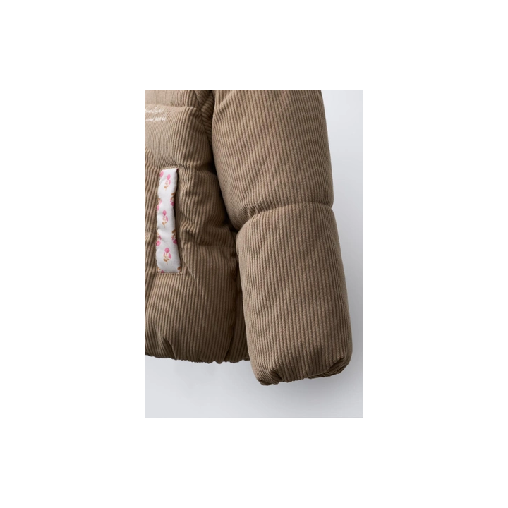 СТЕГАНАЯ КУРТКА ИЗ ВЕЛЬВЕТА В СТИЛЕ ПЭЧВОРК