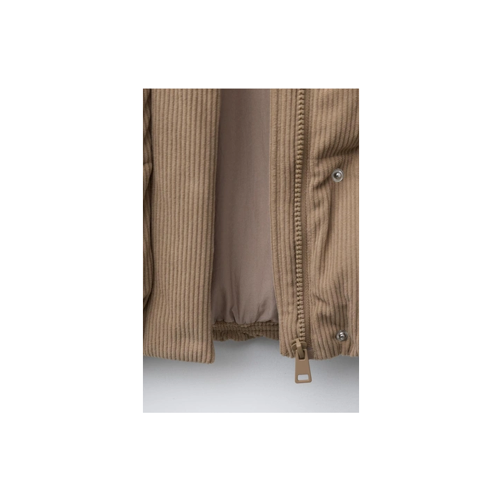 СТЕГАНАЯ КУРТКА ИЗ ВЕЛЬВЕТА В СТИЛЕ ПЭЧВОРК