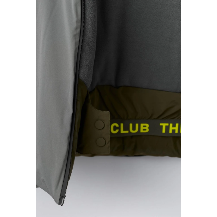 COLOUR BLOCK HOODED WATERPROOF AND WINDPROOF JACKET RECCO® SYSTEM SKI COLLECTION