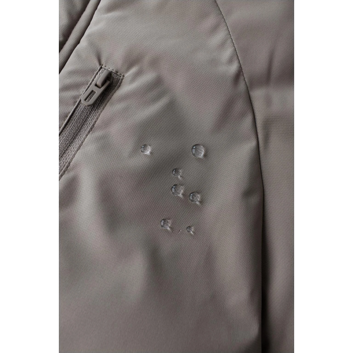 ПАРКА С КАПЮШОНОМ И СЪЕМНЫМ ИСКУССТВЕННЫМ МЕХОМ WATER REPELLENT