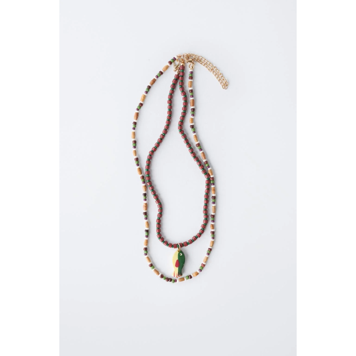 НАБОР ИЗ 2 ОЖЕРЕЛИЙ С БУСИНАМИ